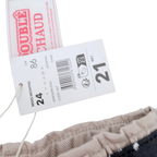 Pantalon beige avec ceinture fleurie – 24 mois
