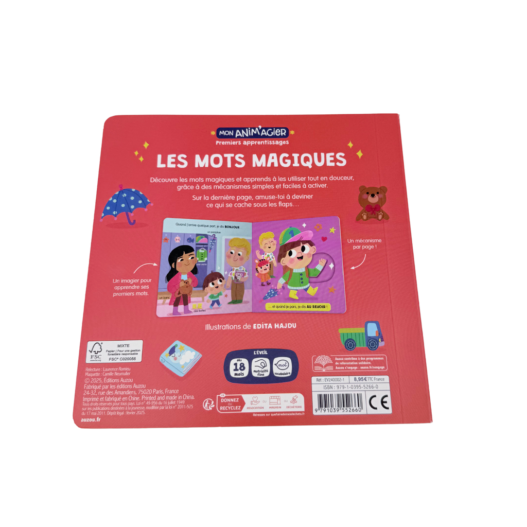 Livre animé Les mots magiques