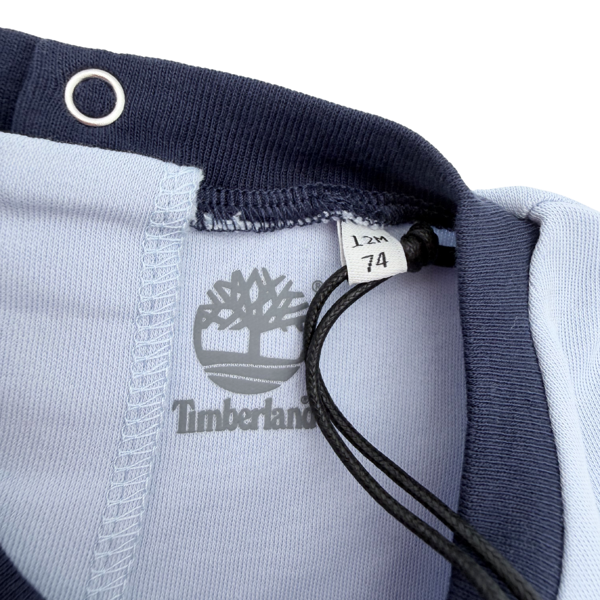 Combishort bleu ciel — 12 mois