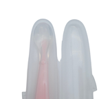 Cuillère bébé rose avec étui de transport