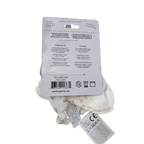 Doudou attache-sucette dinosaure vert d'eau