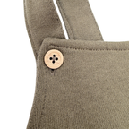 Salopette kaki avec poche kangourou — 4-6 mois