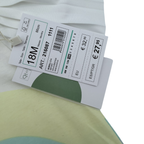 Robe à rayures ondulées pastel — 18 mois