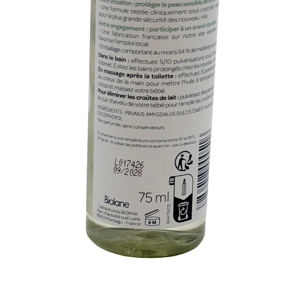 Huile d’amande douce — 75 ml