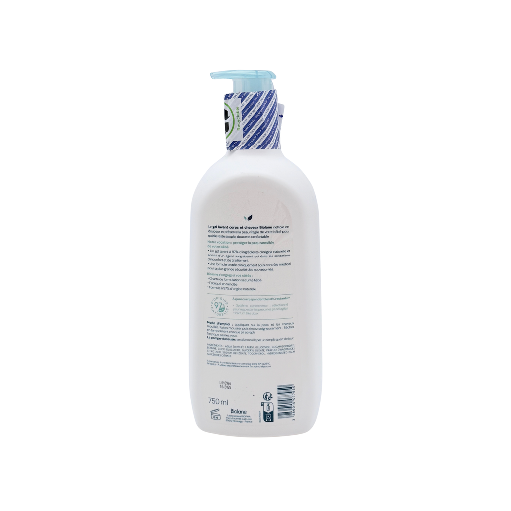 Gel lavant corps & cheveux — 750 ml