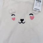 Sweat bébé écru effet peluche motif ourson – 24 mois