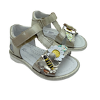 Sandales fleurs et abeille champagne — 21