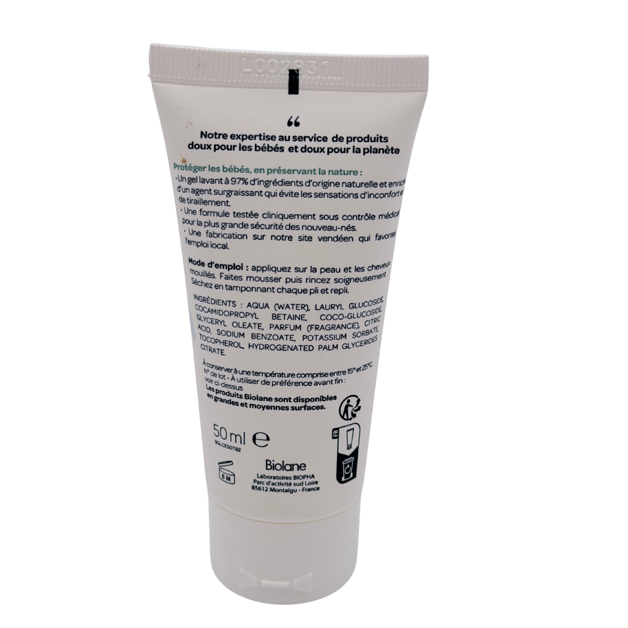 Gel lavant corps et cheveux— 50 ml