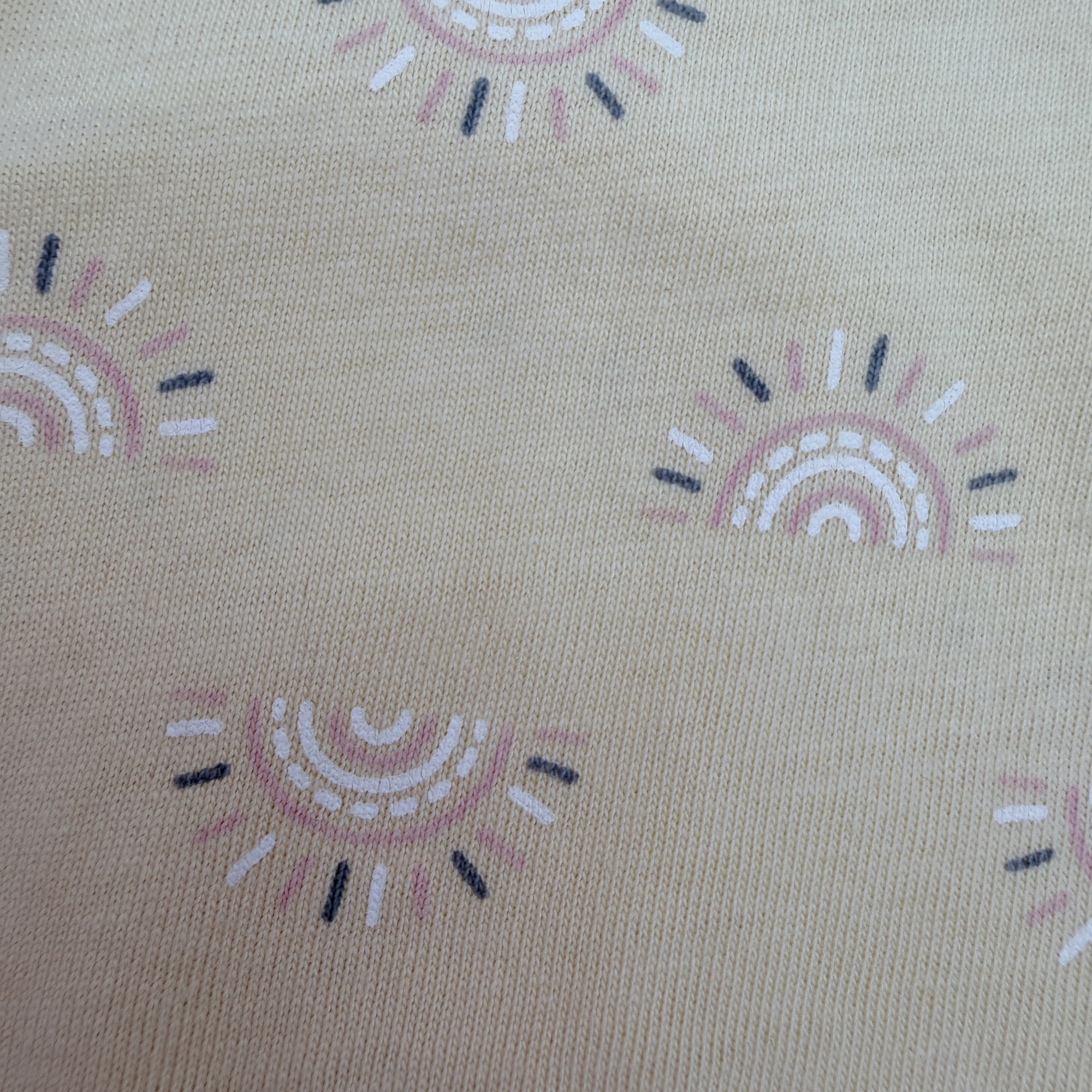 T-shirt bébé imprimé soleil — 2-4 mois