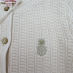 Gilet maille écru — 24 mois