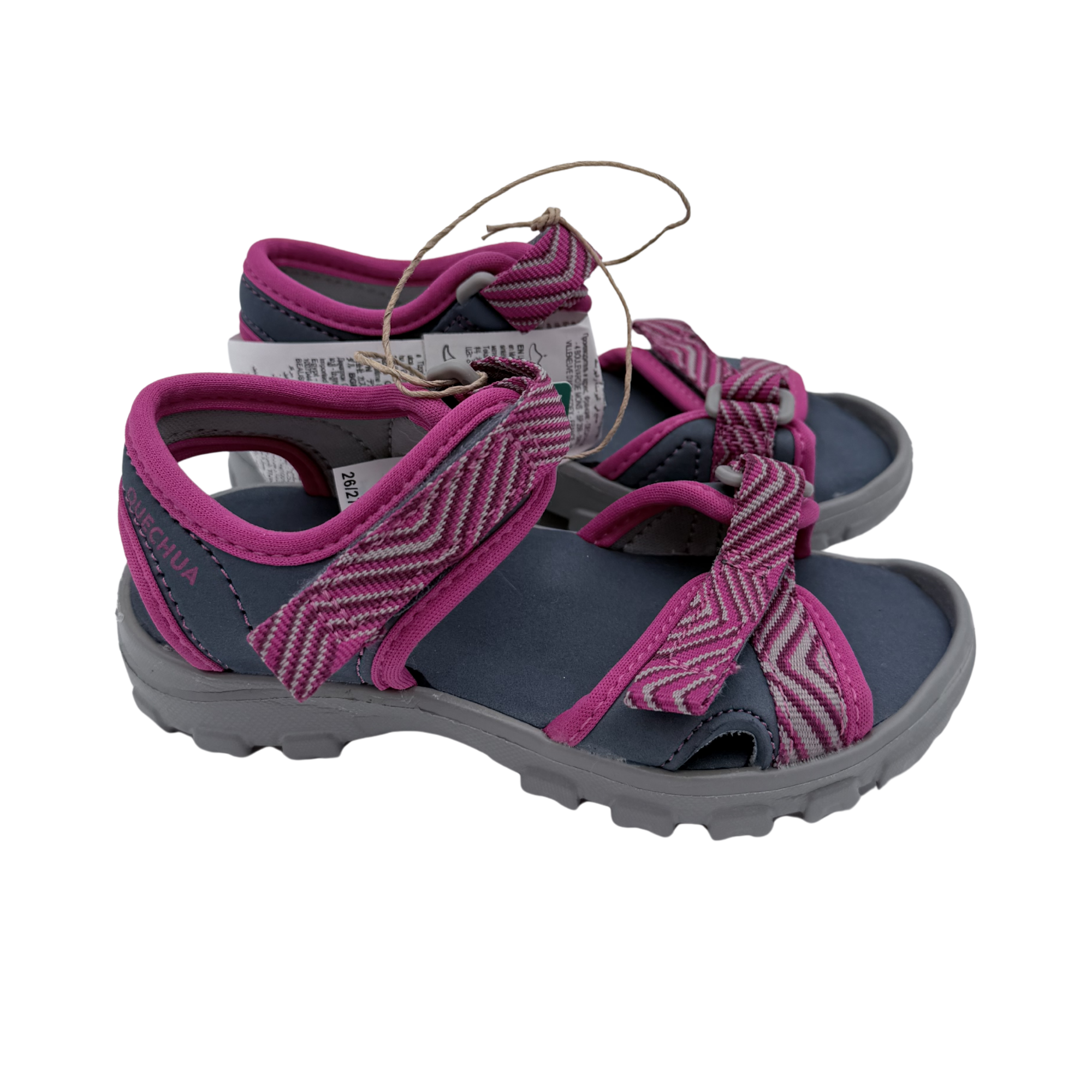Sandales randonnée fuchsia — 26-27