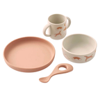 Coffret repas bébé en silicone Vivi — Licorne