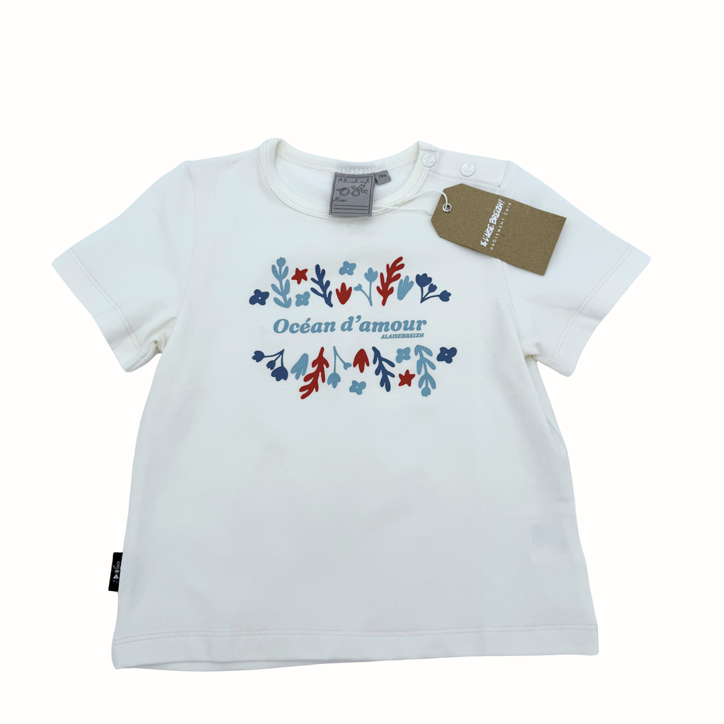 T-shirt “Océan d’amour” — 24 mois