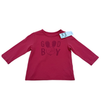 T-shirt bébé manches longues « Good Boy » - 12 mois