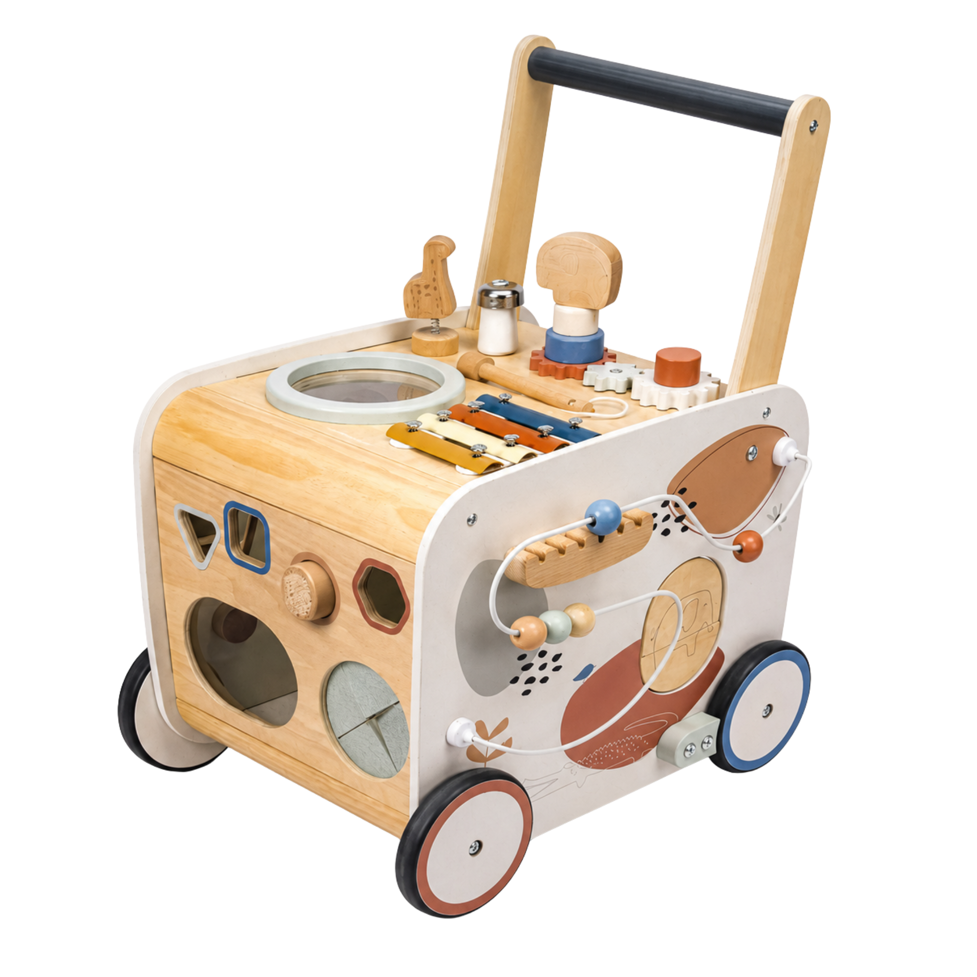 Charriot de marche musical