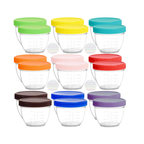 Pots de conservation pour lait maternel — x18