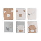 Lot de 6 protège-barreaux pour lit et parc bébé – Fluffy