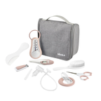 Trousse de toilette bébé 10 accessoires — Vieux rose