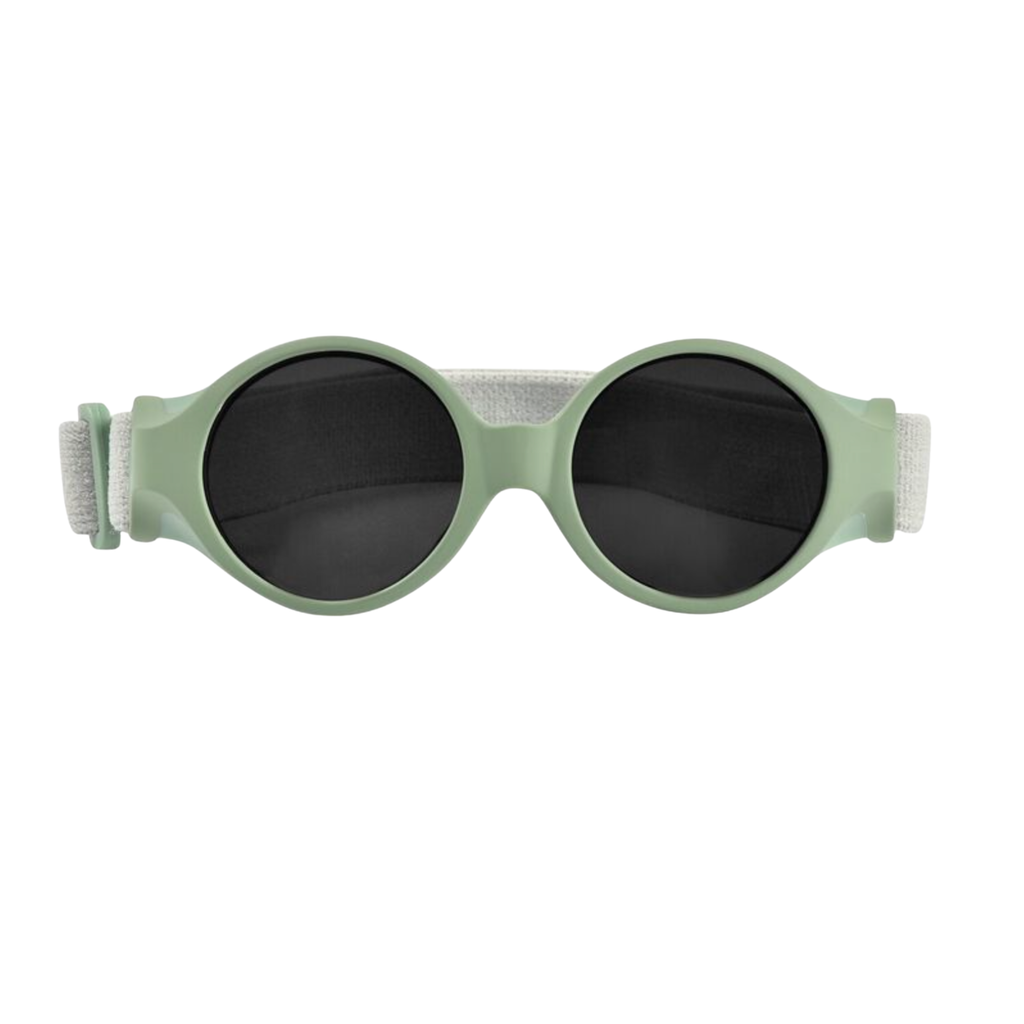Lunettes de soleil bébé vert sauge - 0-9 mois