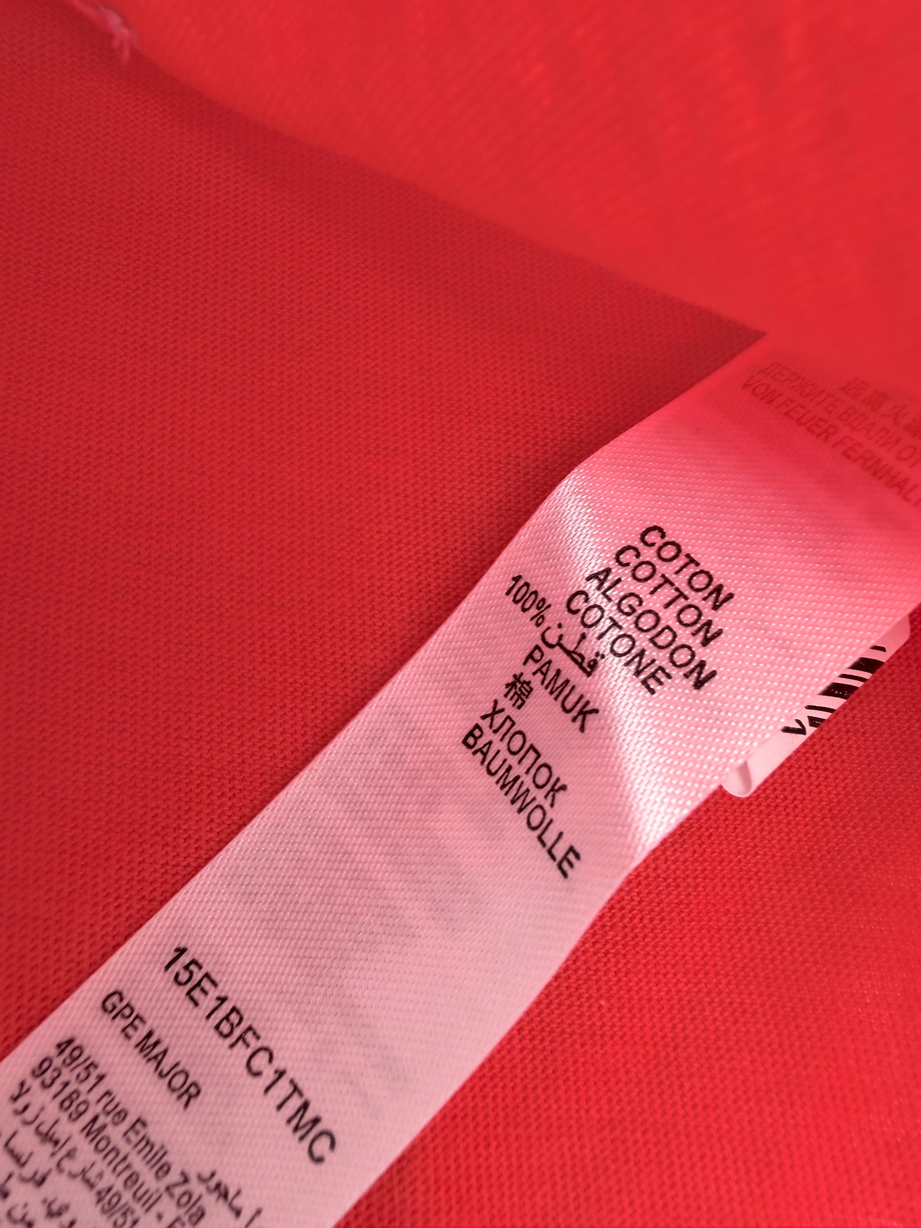T-shirt corail chatons — 12 mois