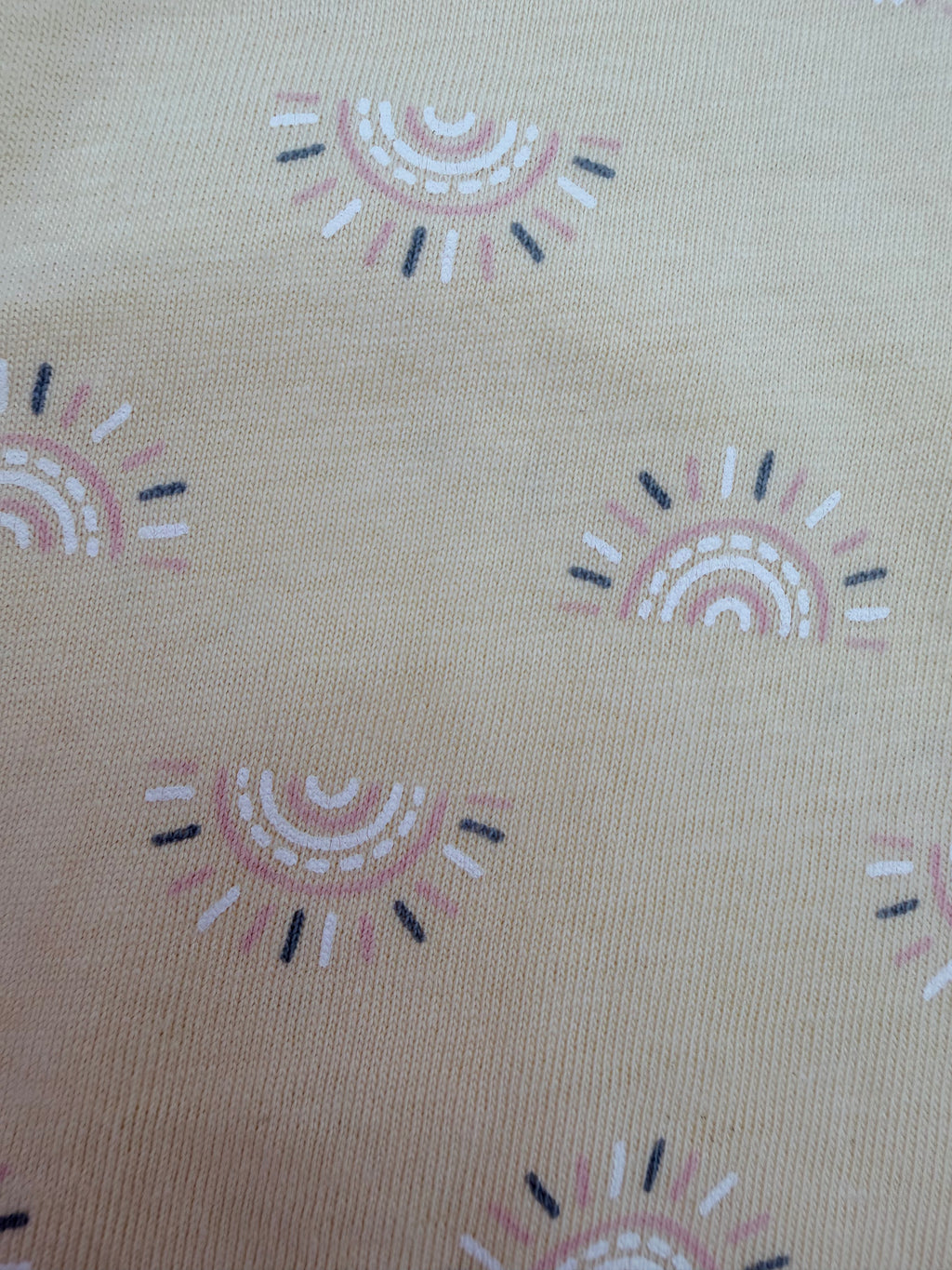 T-shirt bébé imprimé soleil — 2-4 mois
