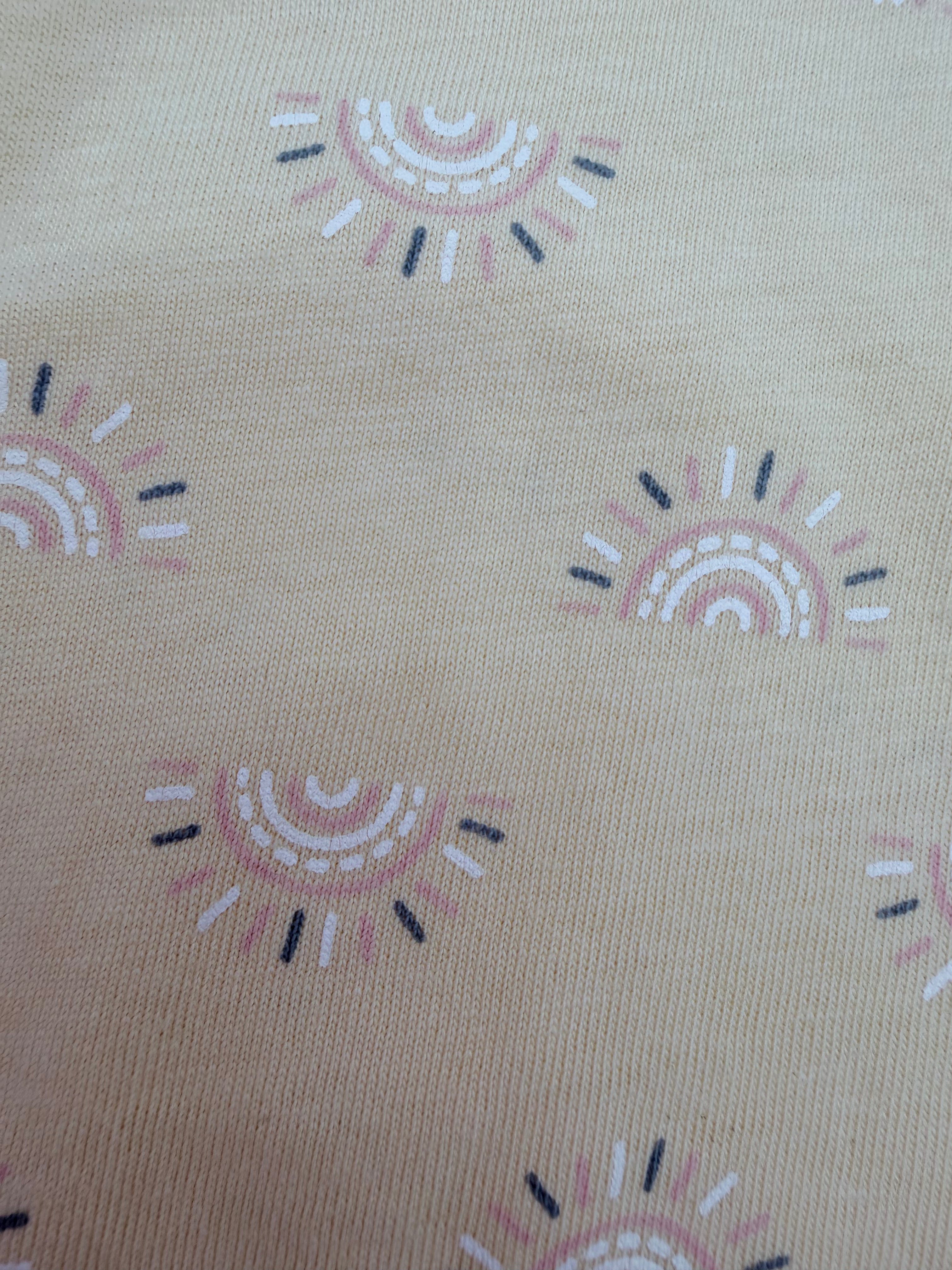 T-shirt bébé imprimé soleil — 2-4 mois