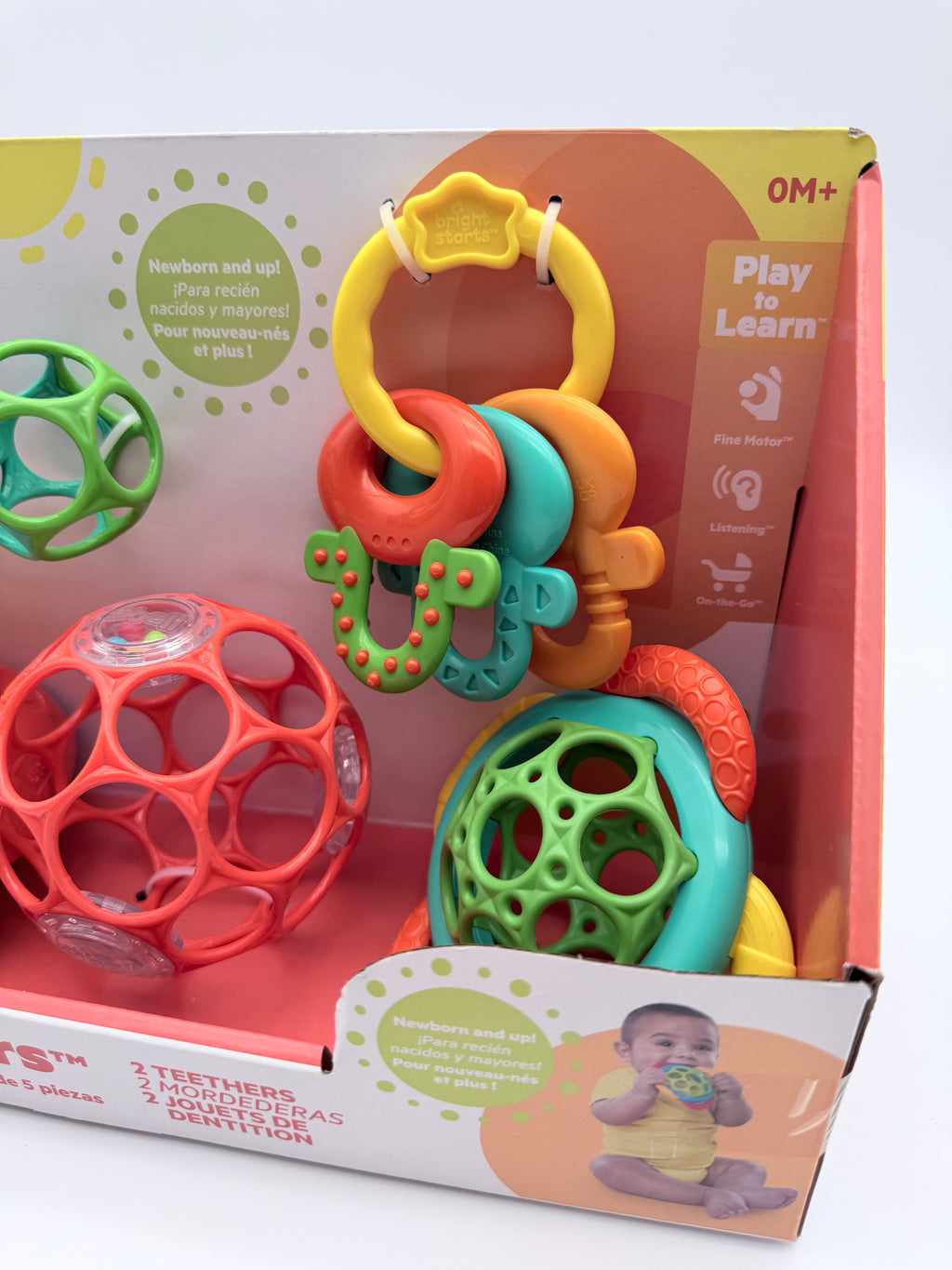 Coffret de 5 jouets d'éveil