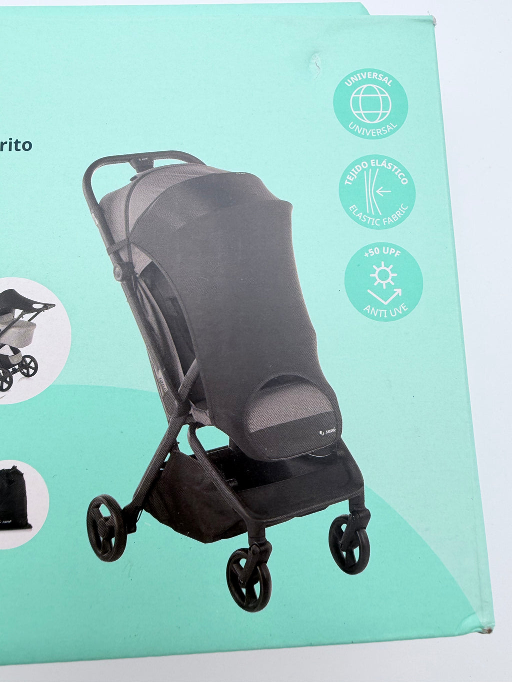Pare-soleil universel pour poussette UPF 50+