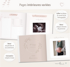 Journal de grossesse « Dans mon cœur »